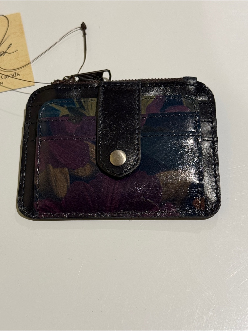 NWT Patricia Nash leather ID credit card case.